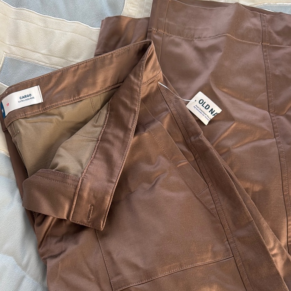 Old Navy Chocolate Brown Cargo Trousers
